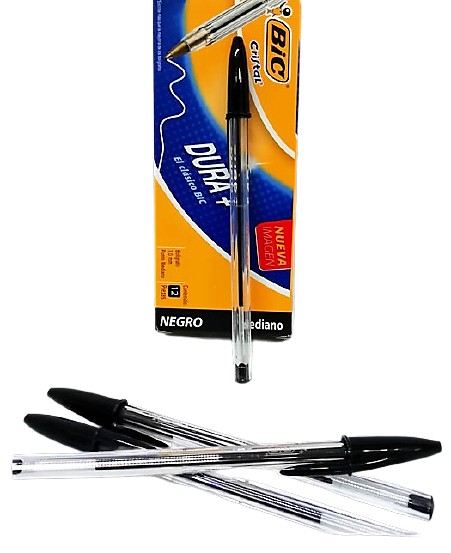 BOLIGRAFO PUNTO MEDIANO NEGRO