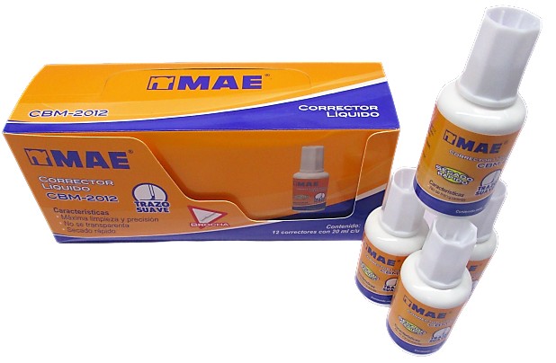 CORRECTOR LIQUIDO MAE 20 ML