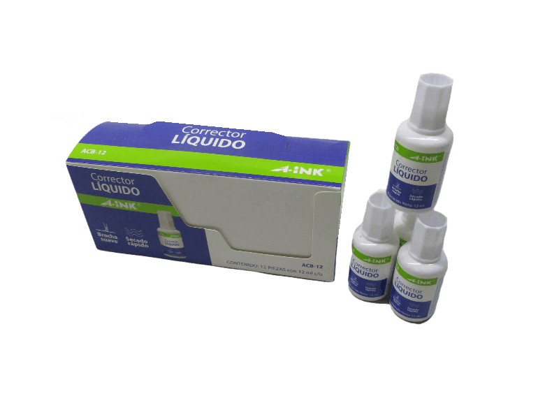 CORRECTOR LIQUIDO A-INK 12 ML
