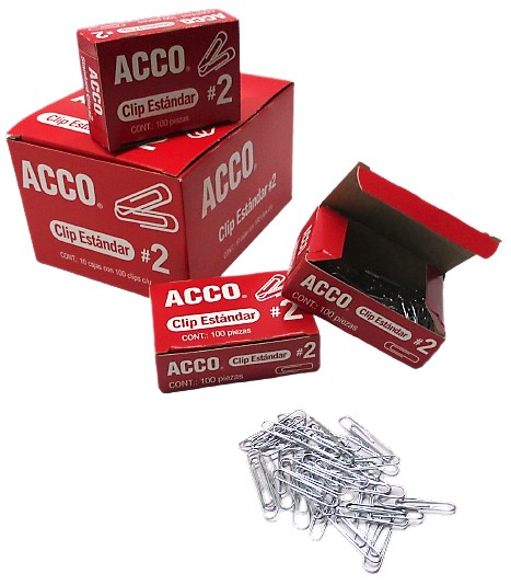 CLIP ESTANDAR No 2 ACCO