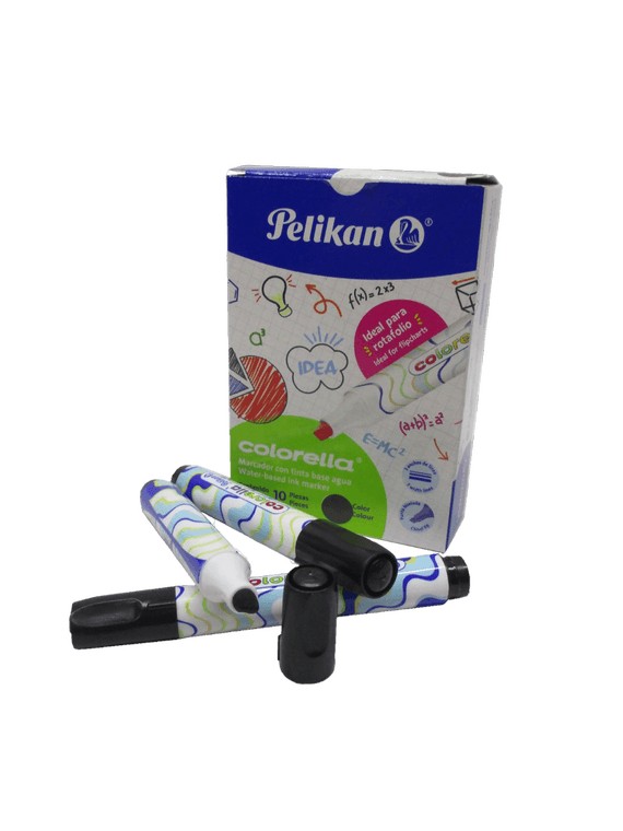 MARCADOR PELIKAN COLORELLA NEGRO REDONDO