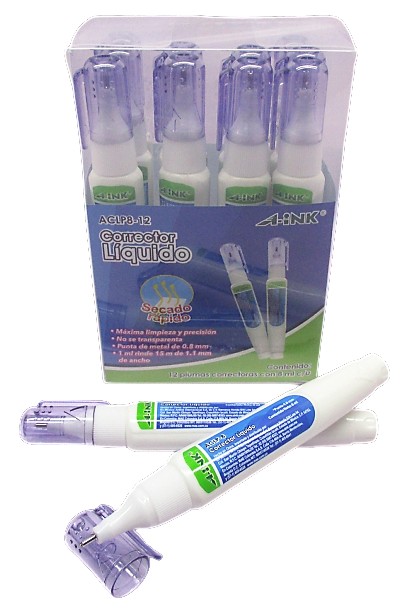 CORRECTOR TIPO PLUMA A-INK DE 8ML