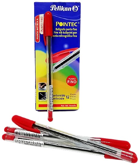 BOLIGRAFO PUNTO FINO ROJO