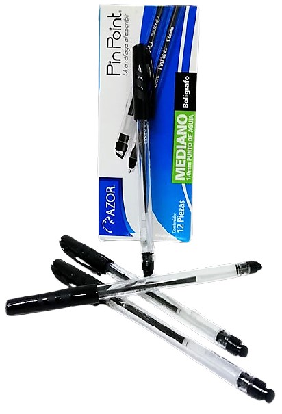 BOLIGRAFO PINT POINT PUNTO MEDIANO NEGRO