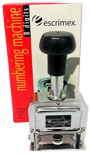FOLIADOR AUTOMATICO 8 DIGITOS ESCRIMEX