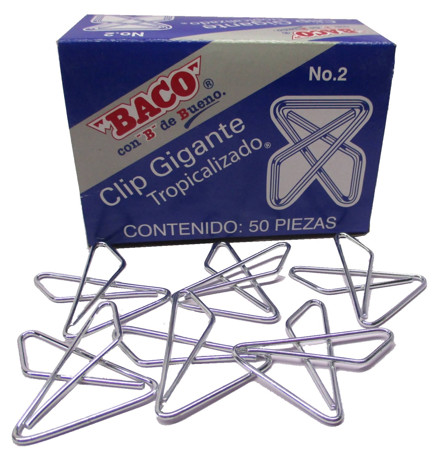 CLIP GIGANTE TROPICALIZADO No 2 BACO