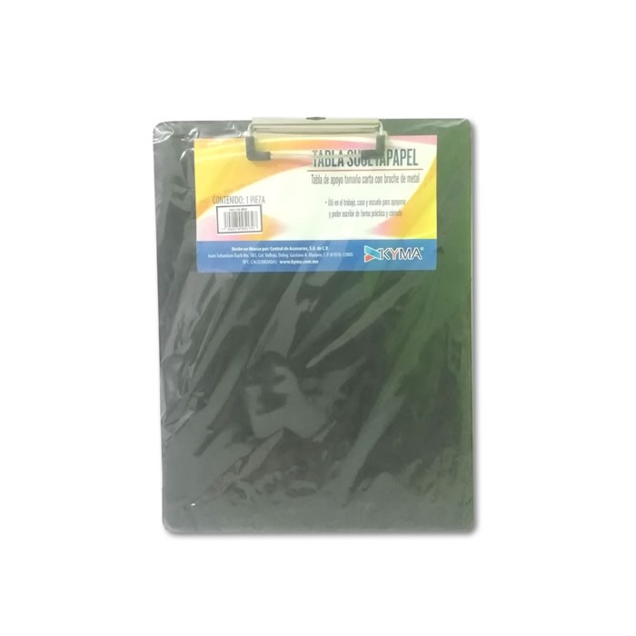 TABLA SUJETAPAPEL DE VINYL TAMAÑO CARTA