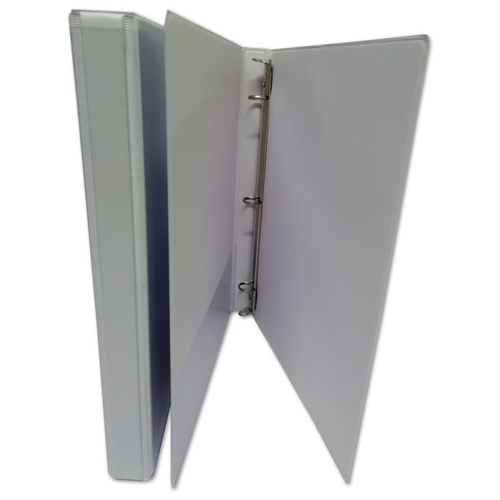 CARPETA BLANCA PANORAMICA OKAMI T/CARTA HERRAJE O 1/2 PULGADA