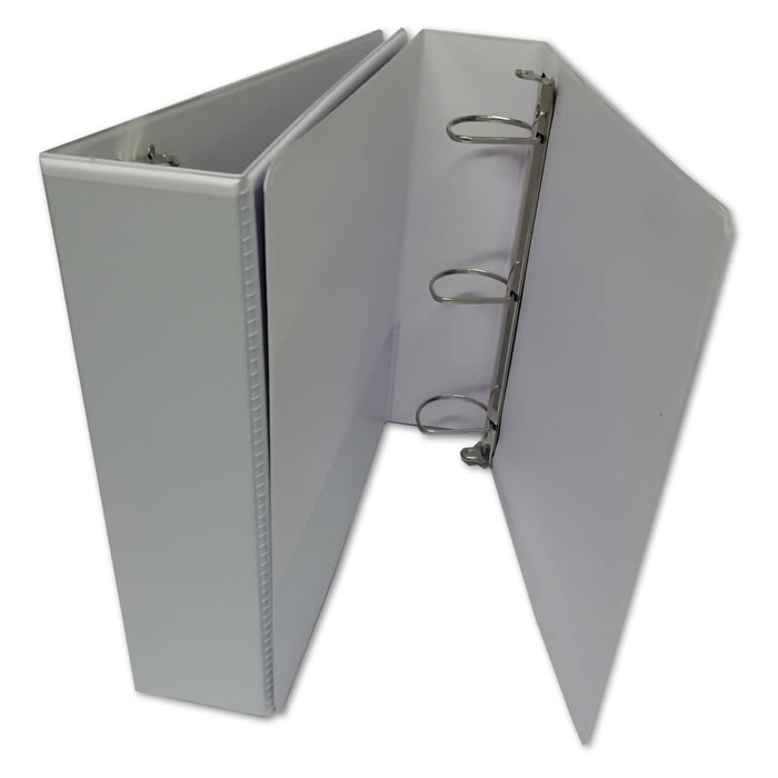 CARPETA BLANCA PANORAMICA OKAMI T/CARTA HERRAJE D 3 PULGADAS