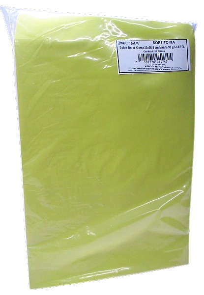 SOBRE BOLSA SOLAPA ENGOMADA MANILA CARTA