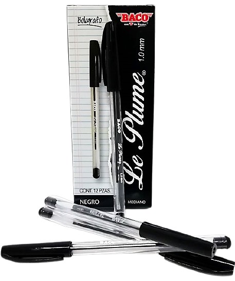 BOLIGRAFO PUNTO MEDIANO NEGRO