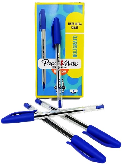 BOLIGRAFO KILOMETRICO PUNTO MEDIANO AZUL